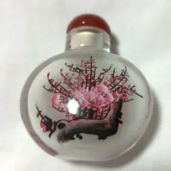 中国 鼻煙壺 ガラス瓶