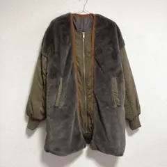 ミリタリーファーコート