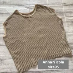 AnnaNicola ノースリーブ デザイン トップス サイズ95のサムネイル