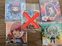 【お値下げ！】アイカツ　にふぉるめーしょん　シール　4枚セット