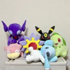 初期】【希少】ポケモン ぬいぐるみ TOMY 6体セット - メルカリ