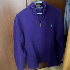 ポロラルフローレンのハーフジップスウェット