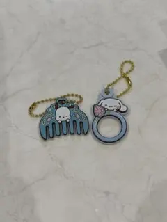 【バラ売り可】ダイソー　サンリオ　ぷちリング　ぷちコーム　シナモン　ポチャッコ