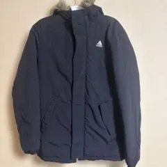 adidas 黒 ダウンコート