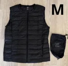 ユニクロ　ウルトラライトダウン　ベスト　ダウン　黒　M