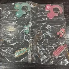 TWICE LOVELYS アクリルカラビナ フロッキーマスコット　ミナ　モモ