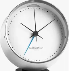 GEORG JENSENアラームクロックホワイト10cm
