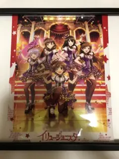【非売品】アイドルマスター イリュージョニスタ クリアポスター
