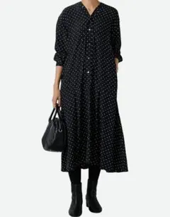 極美品 BEARDSLEY LIVETART ドットカラーレスワンピース - メルカリ