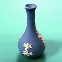 ヴィンテージ ウェッジウッド イングリッシュ ジャスパーウェア 花瓶のサムネイル