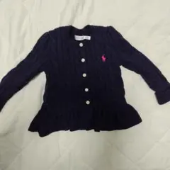 Ralph Lauren ネイビー カーディガン