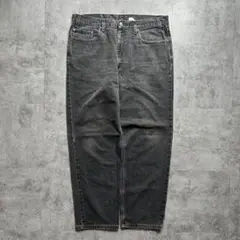【W36 L30】00s levi's ブラックデニム リーバイス 550