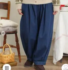 サマンサモスモス　デニムパンツ
