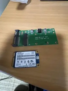 TOSHIBA 128GB mSATA SSD（変換アダプタ）付き