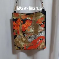 帯地リメイク】5ポケット 金襴織物 ショルダーバッグ マルチケース