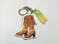 ブーツデザイン アクリルキーホルダー