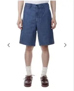 ディセンダントDIY DENIM PAINTER SHORTS - INDIGOのサムネイル