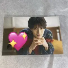 M!LK 山中柔太朗 jewel FC限定盤 直筆サイン ポストカード