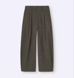 GU チノタックバレルレッグパンツ M