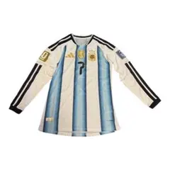 ラスト1着】アルゼンチン代表 デ・パウル長袖SユニホームWC2026 #7