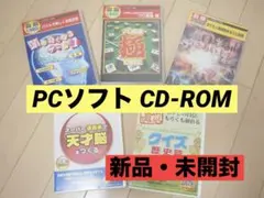 パソコンソフト CD-ROM プロ麻雀極 頭が良くなるゲーム 占い彩令翠 速読力