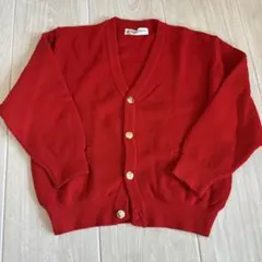 【値下げ】Roberta di Camerino 赤 カーディガン 120
