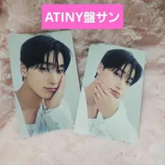 ATEEZ 　ATINY 　トレカ　コンプ　サン　ashes to light