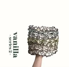 vanilla bibフリルスタイ　ライトブラウン MIX【完売品】