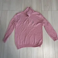 RALPH LAUREN SPORT ピンク ニット Mサイズ