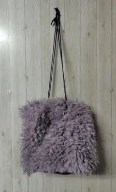 ★★SIMPLICITE ファー 巾着 バッグ ショルダーバッグ