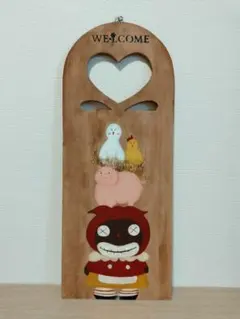 【最終SALE❗️】ラガディ　アン　ウェルカムボード　一点物 ラガディアン＆アンディ♡ウェルカムボード - メルカリ