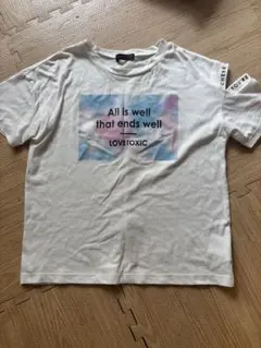 lovetoxic ホワイト Tシャツ 160