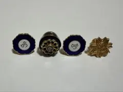 徽章 バッジ 4点セット 記章 襟章