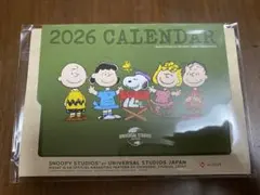 2026年 スヌーピー 卓上カレンダー