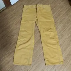 the gapイエロー カーゴパンツ 4ポケット