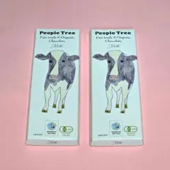 People Tree オーガニックチョコレート ミルク 2枚 /ピープルツリーのサムネイル