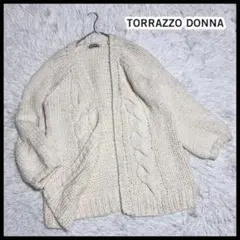 トラッツォドンナ TORRAZZO DONNA カーディガン ざっくり編み