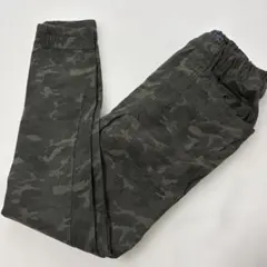グラソス　裏起毛　迷彩柄パンツ　160cm