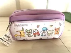 新品未使用✨️ポケモン キャラクター ペンケース 紫