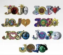 ジョジョの奇妙な冒険 一番くじ H賞 ロゴ LOGO 6点セット セミコンプ