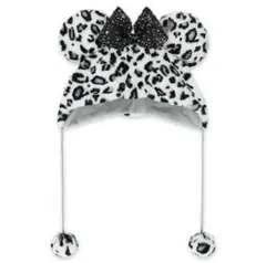 ディズニー ファンキャップ ヒョウ柄 レオパード柄 ホワイト