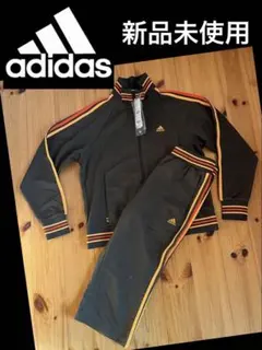 【新品未使用】adidas ジャージ上下セット レディースLブラウン
