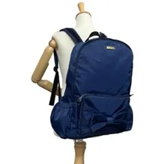 極美品　ケイトスペード　 リュック ネイビー リボン バックパック