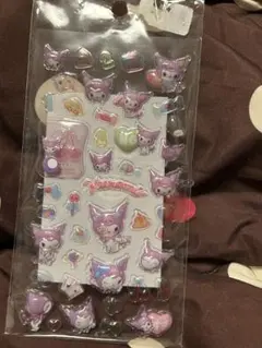 クロミちゃんぷっくりシール