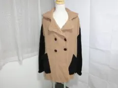 jouetie ジュエティ 長袖 ニットカーディガン レディース ツートンカラー