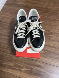 u*9様 Converse One Star J ブラック/ホワイト 27.0c