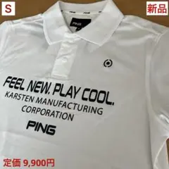 【新品】PING／ポロシャツ／半袖