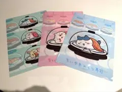 ちいかわ✕くら寿司クリアファイル
