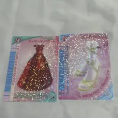 ラブandベリー　カード　ドレスアップカード　フットウェアカード