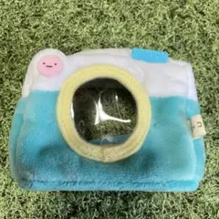 すみっコぐらし　カメラ型ポーチ 水色と白
